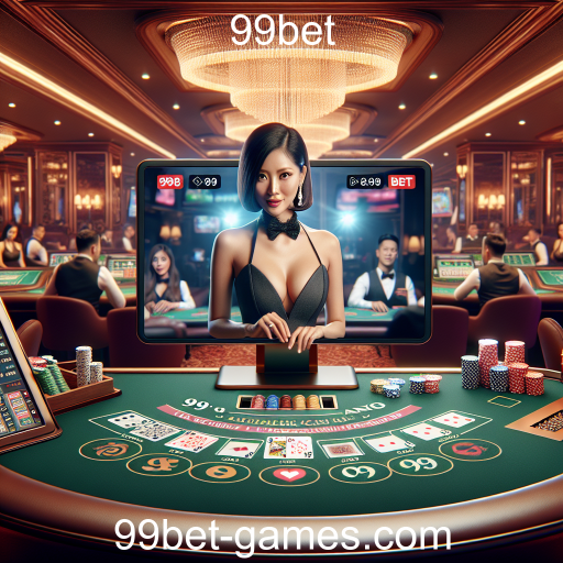 Experiência Imersiva no Cassino Ao Vivo da 99bet